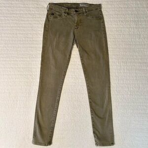 Anthropologie Adriano Goldschmied Abbey Mid Rise Ankle Skinny Jeans